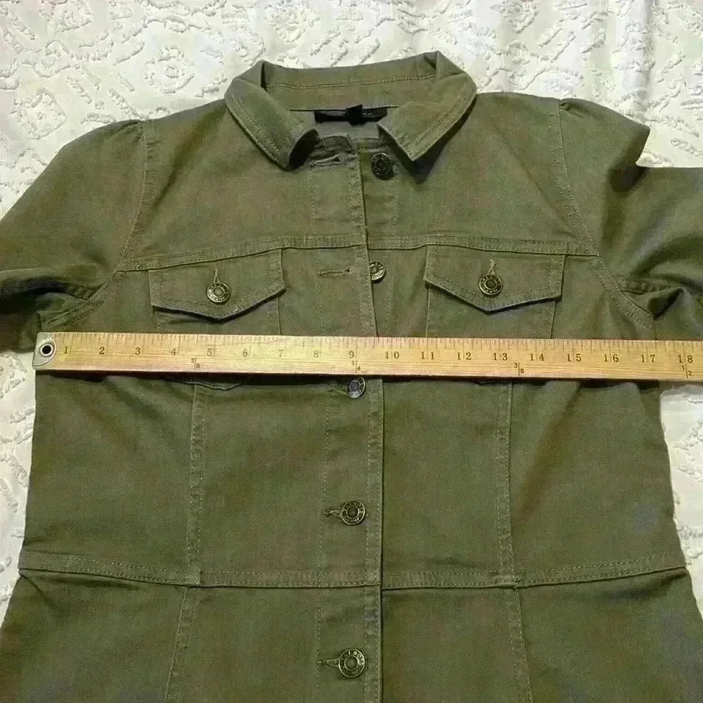 Talbots army green jacket. Women’s size Sp - Picture 4 of 10
